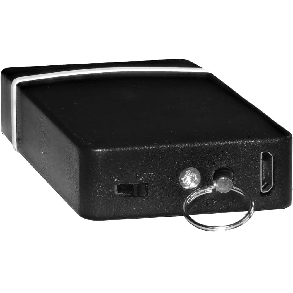 Fang Keychain Stun Gun and Flashlight with Battery Meter - Image 4